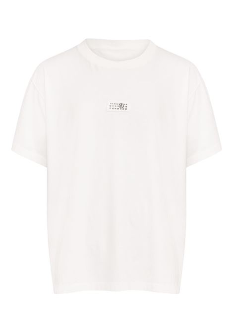 White logo-detail T-shirt Mm6 maison margiela - men MM6 MAISON MARGIELA | SH0GC0032S24312101